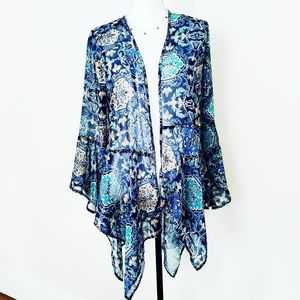 Hollister sheer boho jacket size M